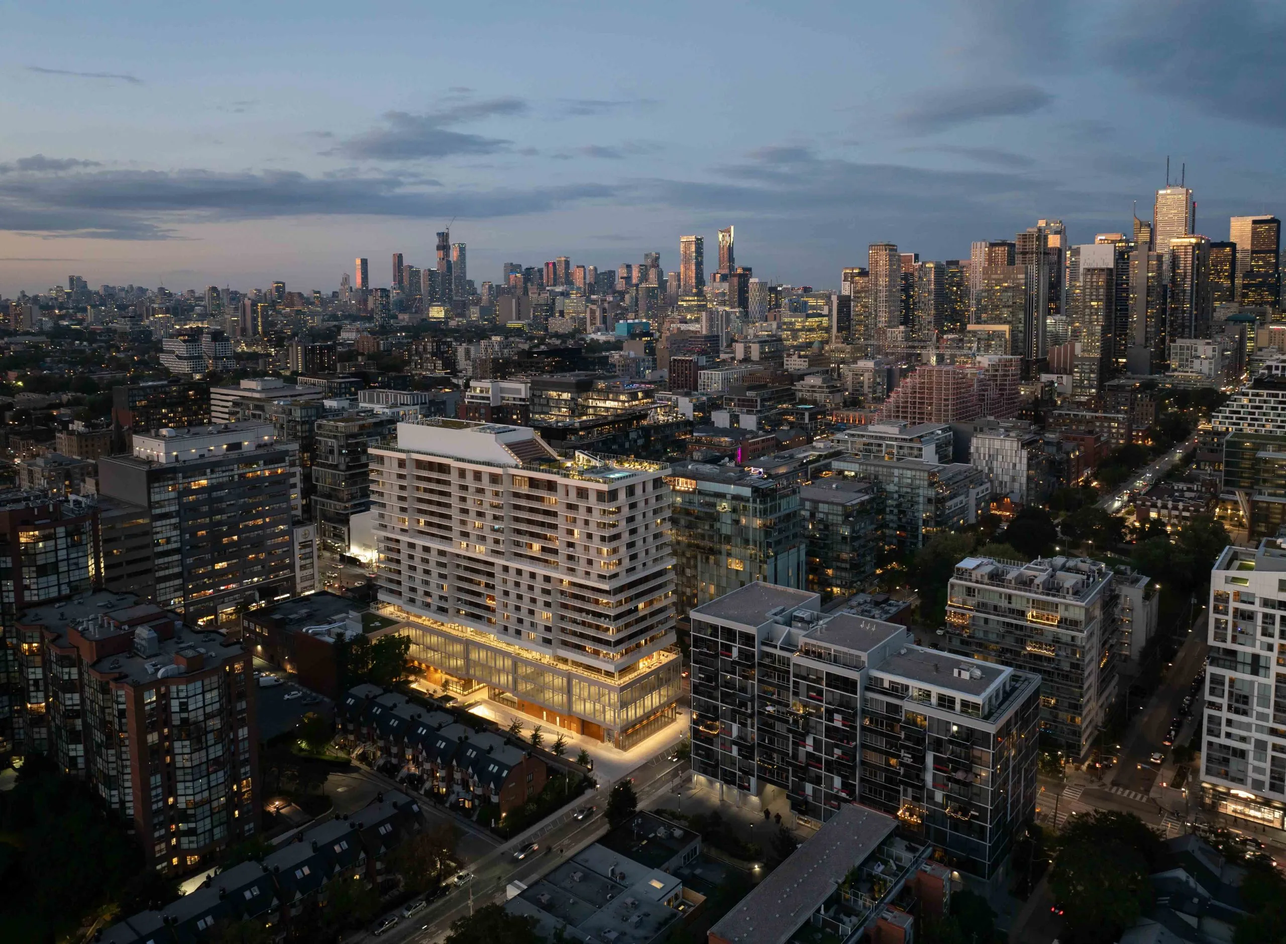 Illustration of Downtown Toronto Luxury High Rise Rentals With Experienced